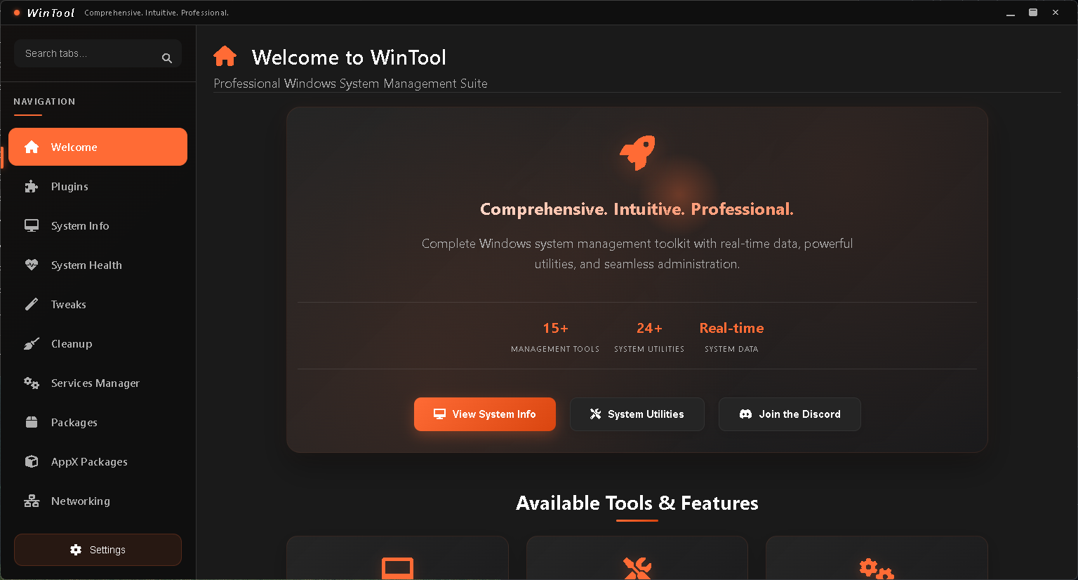 WinTool - Animated demonstration of features